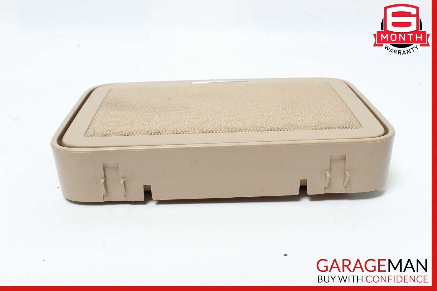 10-13 Mercedes W221 S550 S400 Rear Overhead Vanity Mirror Assembly Brown