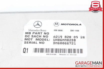 06-12 Mercedes W211 E350 SL550 Communication Control Module 2198200926 OEM