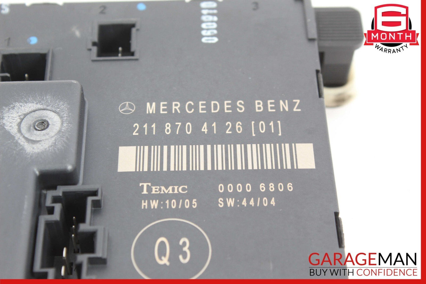 03-09 Mercedes W211 E350 E550 E63 AMG Rear Right Door Controller Module