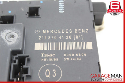 03-09 Mercedes W211 E350 E550 E63 AMG Rear Right Door Controller Module