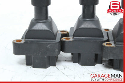 97-04  Mercedes R170 SLK230 Engine Ignition Coil Spark Plug Set of 4 Pc Assembly