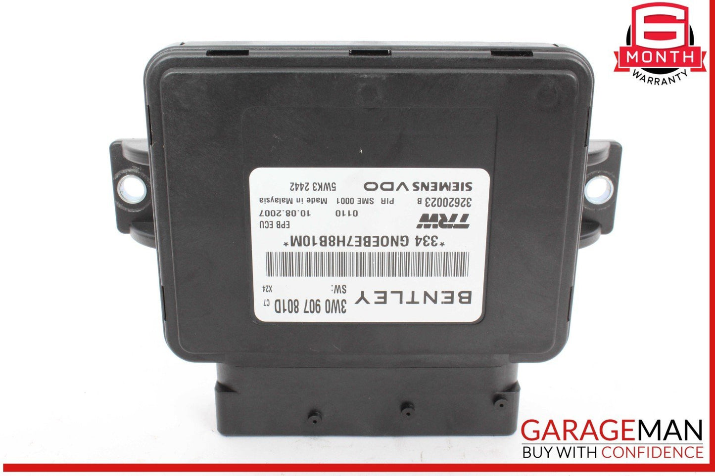03-14 Bentley Continental GTC Electronic Parking Brake Control Module Unit OEM