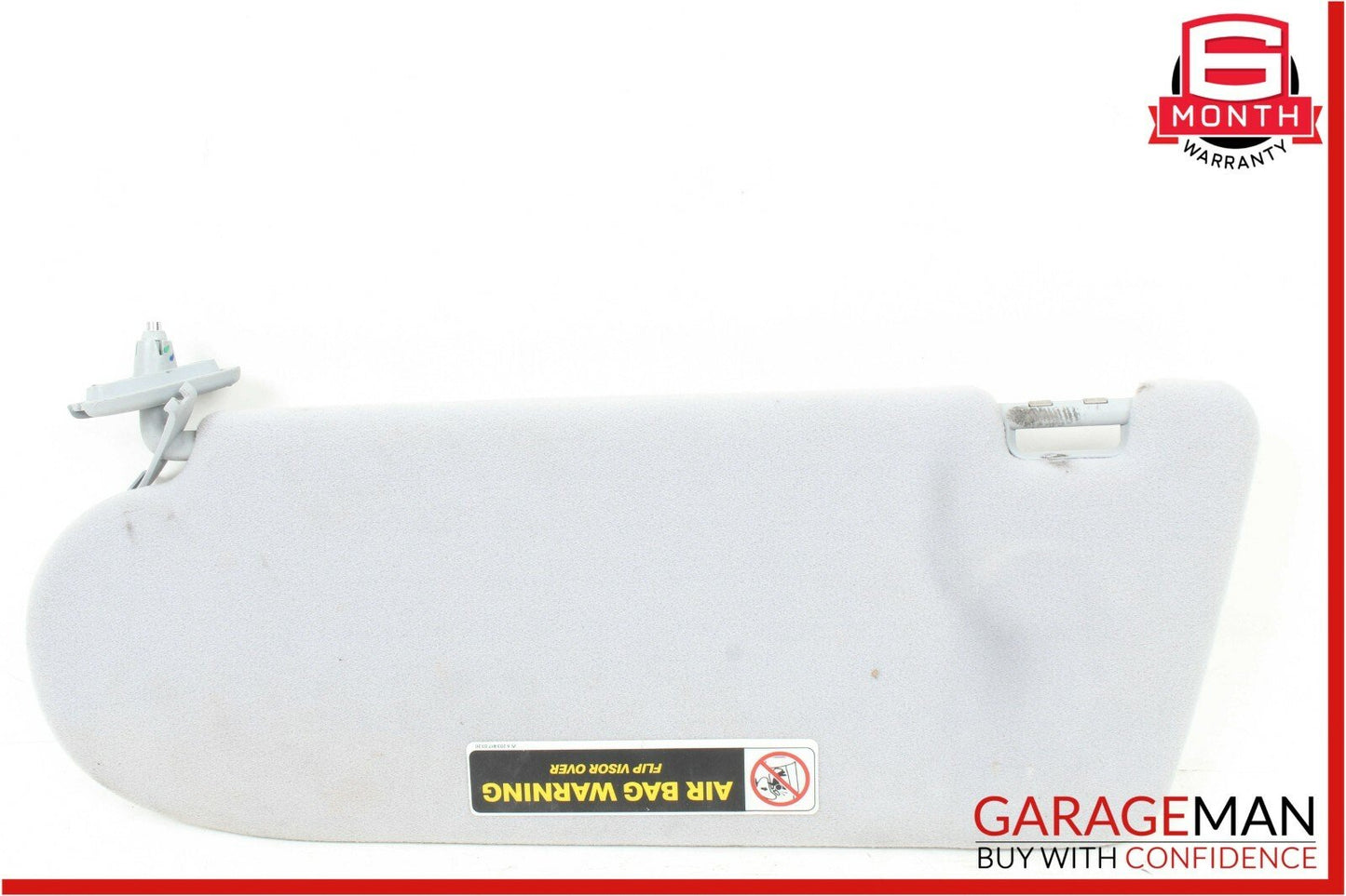 03-09 Mercedes W209 CLK350 Front Right Side Sunvisor Sun Visor Shade Gray OEM