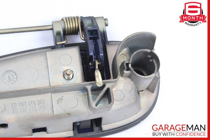97-04 Porsche Boxster 986 Front Right Side Exterior Door Handle Assy Blue OEM