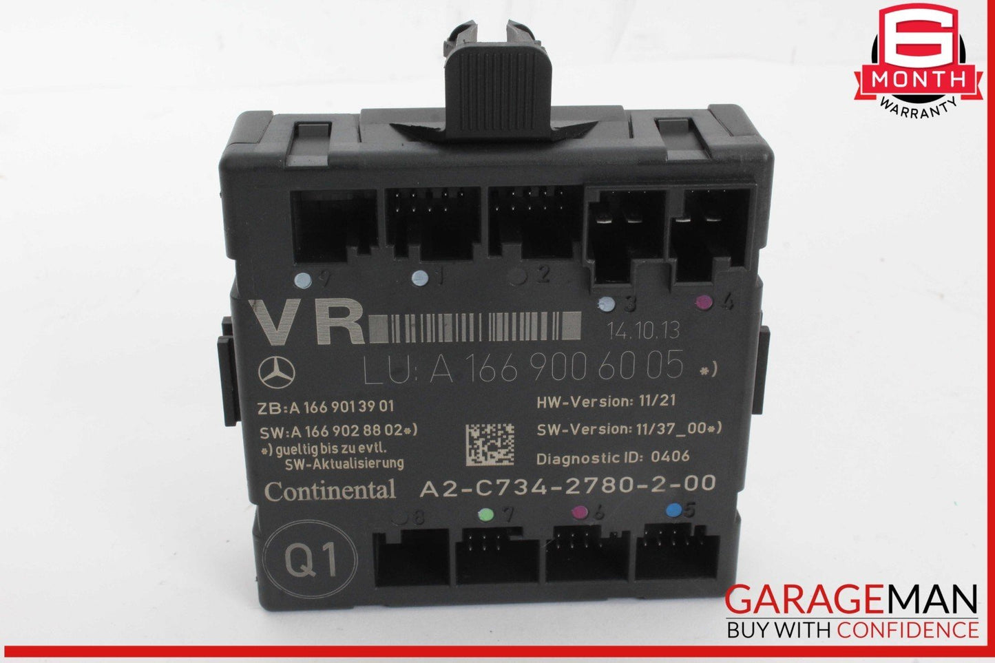 14-18 Mercedes W117 CLA250 Front Right Side Door Control Module 1669006005 OEM