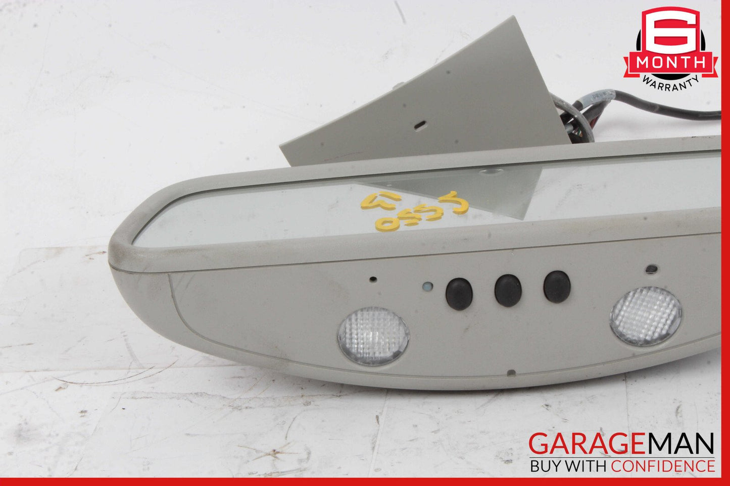 10-14 Mercedes W221 S550 CL550 Interior Rear View Mirror Gray OEM