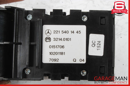 07-14 Mercedes W221 S550 CL550 Electronic Parking Button Switch 2215401445 OEM