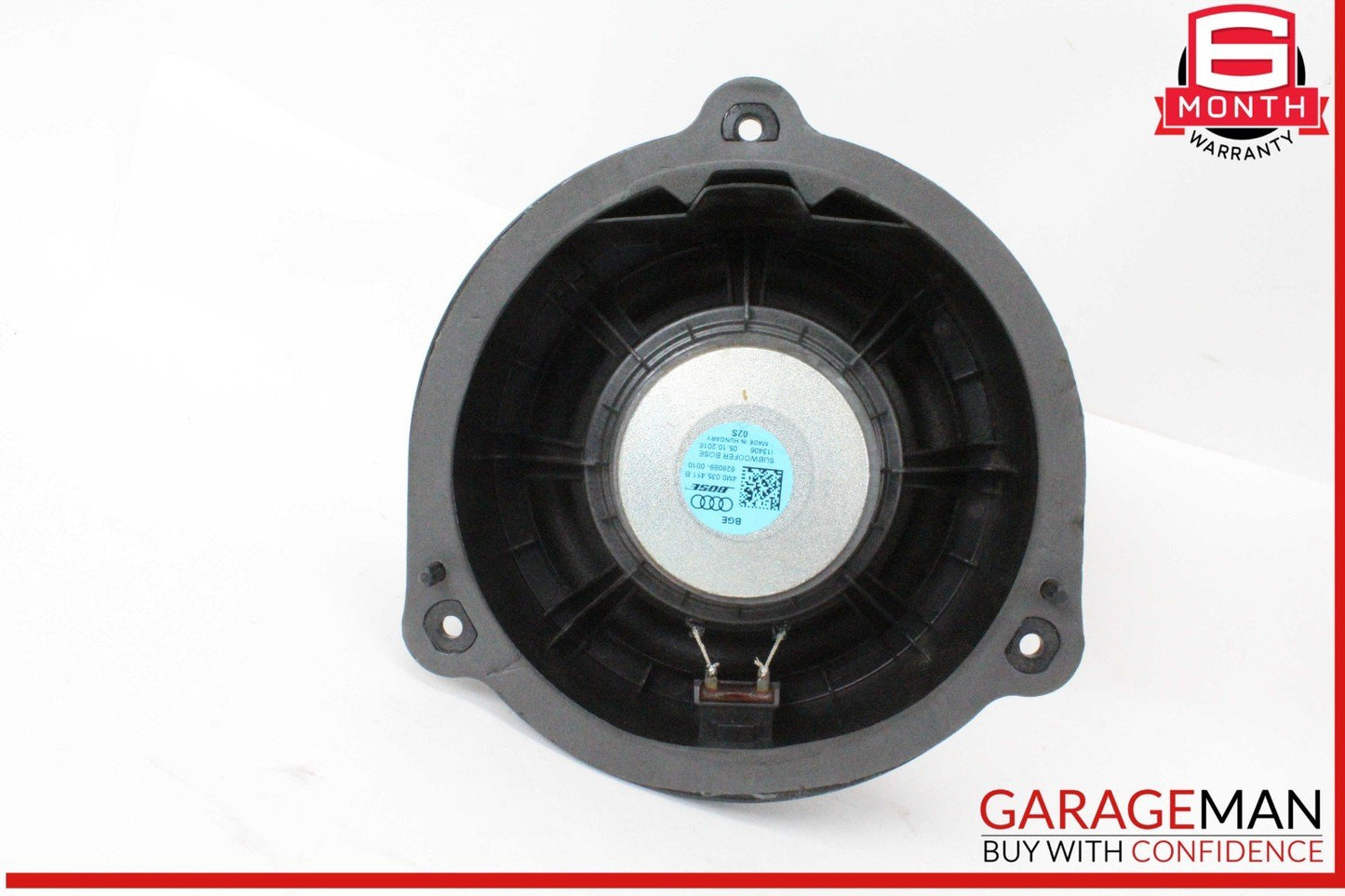 17-19 Audi Q7 Rear Right & Left Side Subwoofer Sub Woofer Speaker Set of 2 OEM