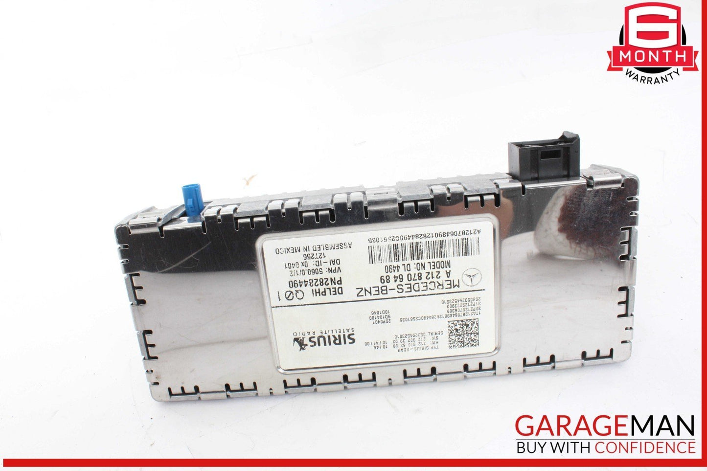 13-19 Mercedes X166 GL450 Sirius Satellite Radio Receiver 2128706489 OEM