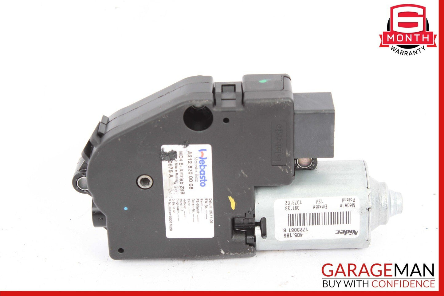 10-17 Mercedes W212 E350 E550 Roof Sun Shade Screen Roller Blind Motor Unit OEM