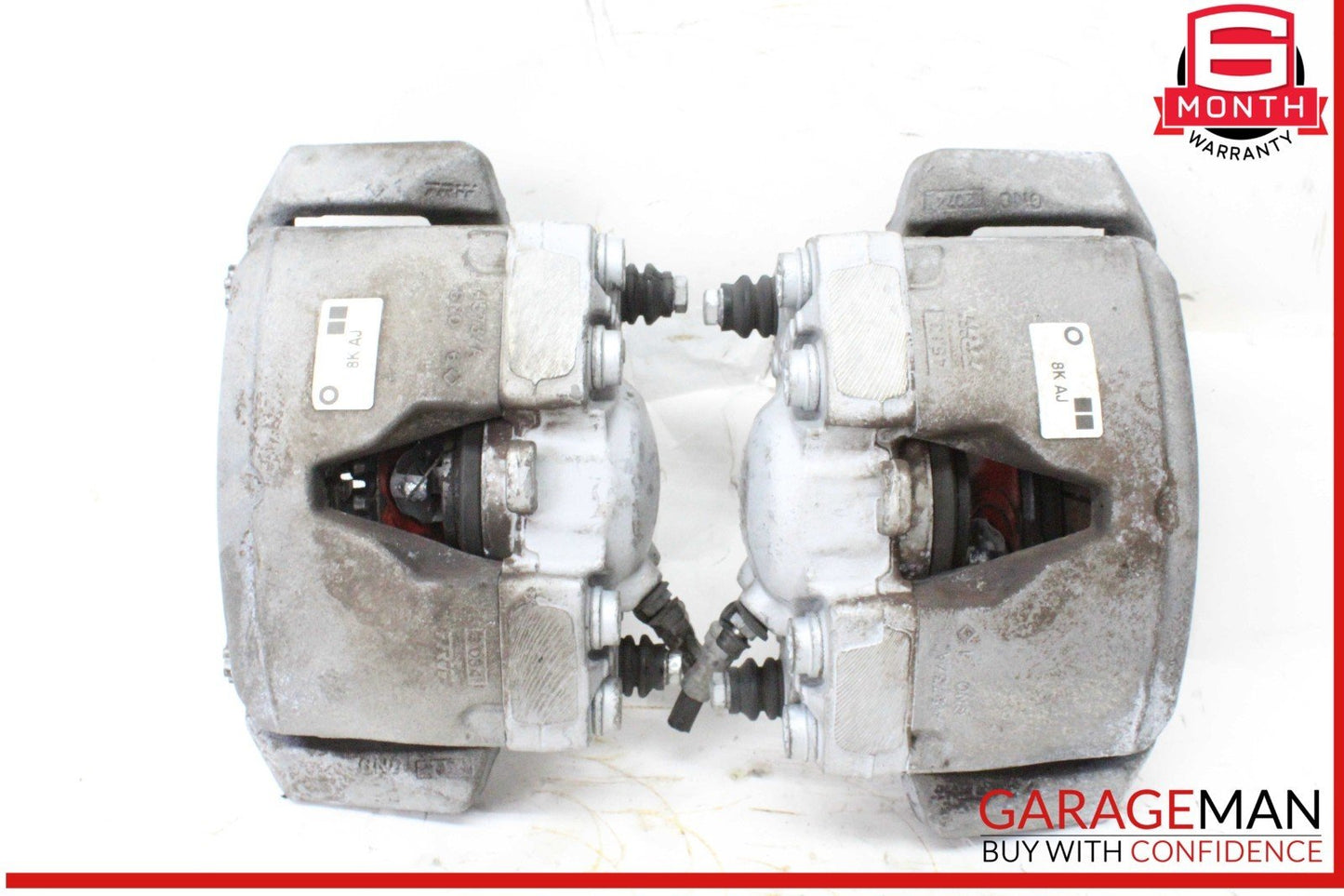 13-16 Audi A4 Front Left and Front Right Side Brake Caliper Calipers Set OEM