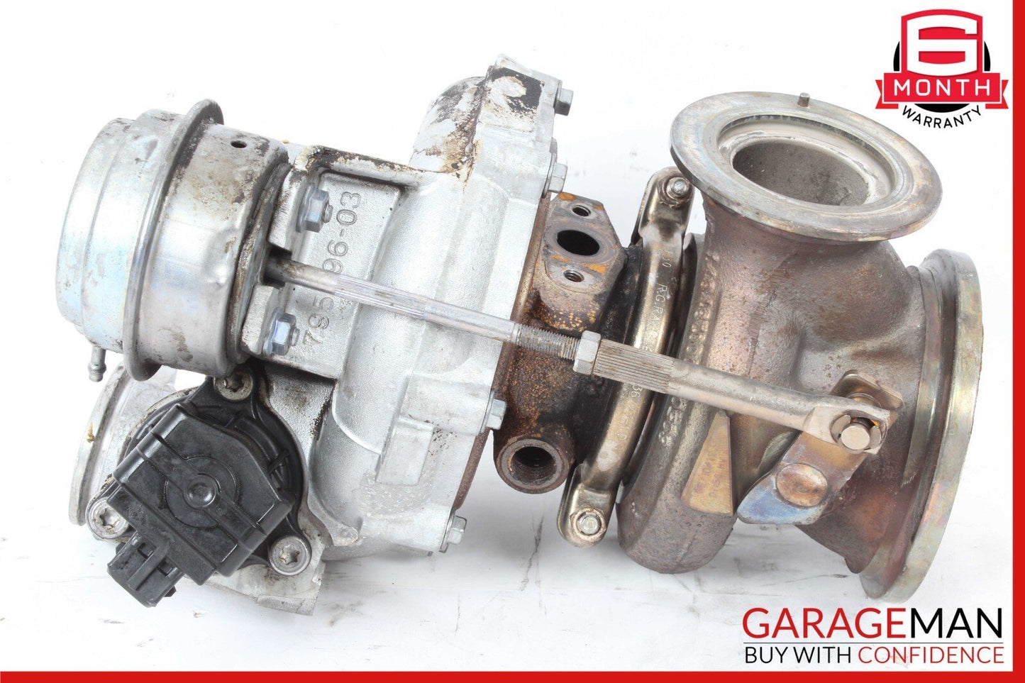08-17 BMW 550i 650i Right or Left Side Turbocharger Garrett OEM