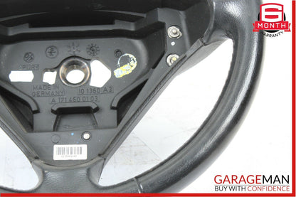 05-08 Mercedes W203 C230 SLK280 Sport 3 Spoke Steering Wheel Black OEM