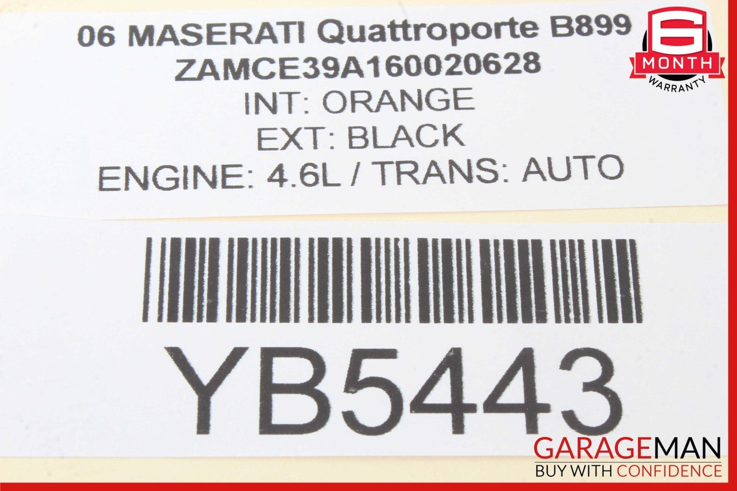 03-08 Maserati Quattroporte Temperature A/C Climate Control Module Unit OEM