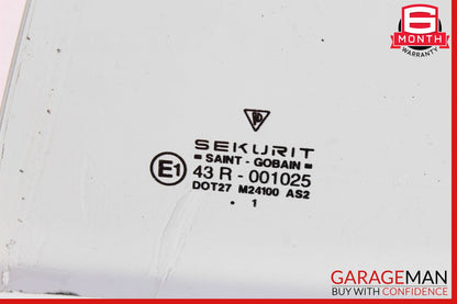 97-04 Porsche Boxster 986 Front Right Side Door Window Auto Glass Clear OEM
