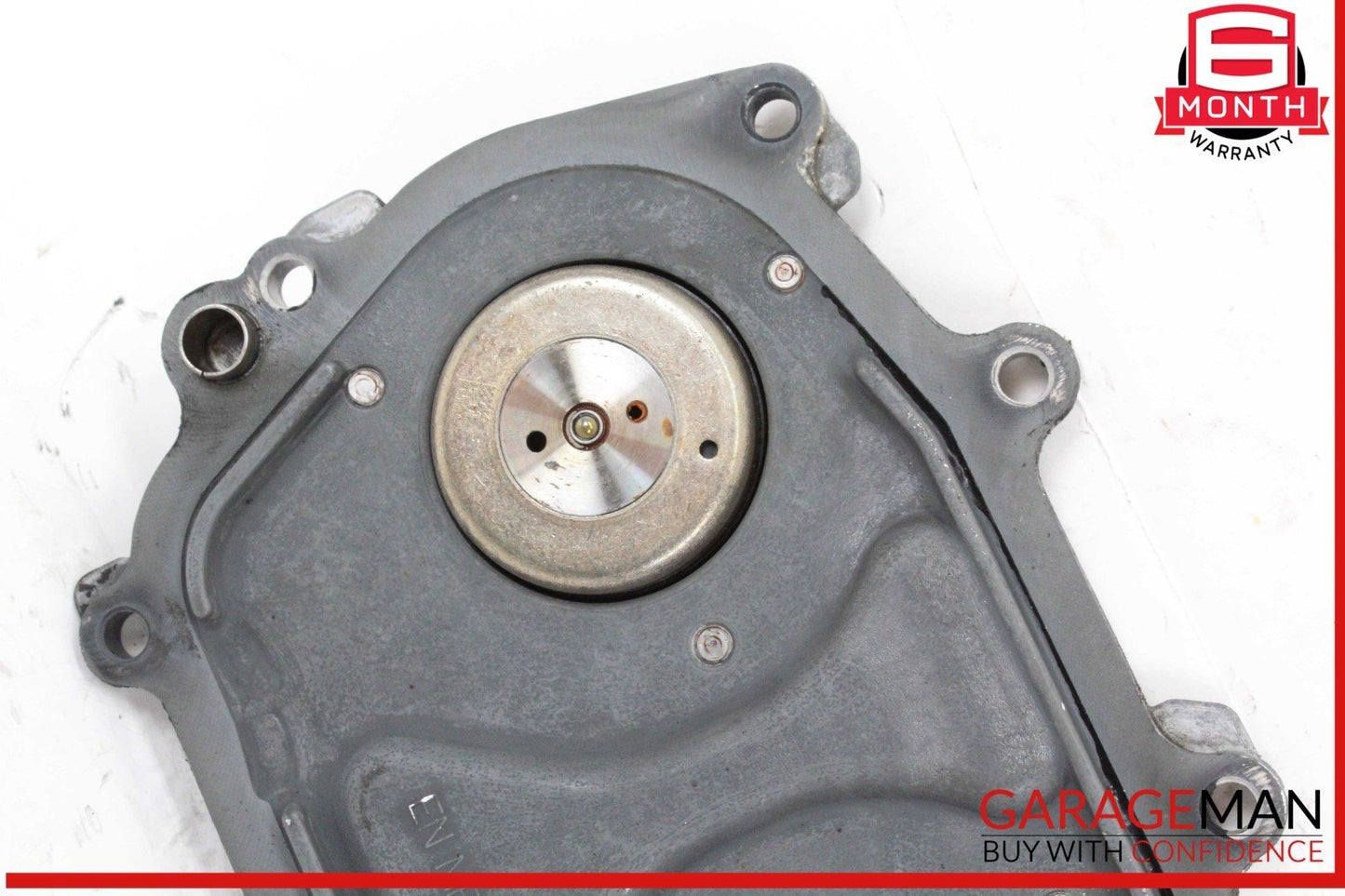 12-18 Mercedes W221 S550 Front Right or Left Engine Timing Chain Cover Plate OEM