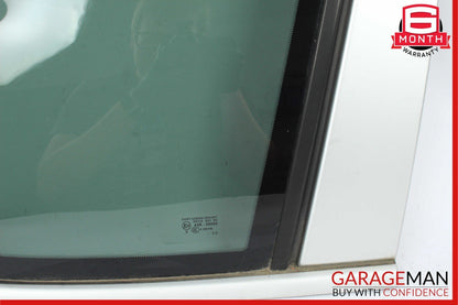 03-06 Porsche Cayenne 955 Rear Right Side Quarter Window Glass Panel White