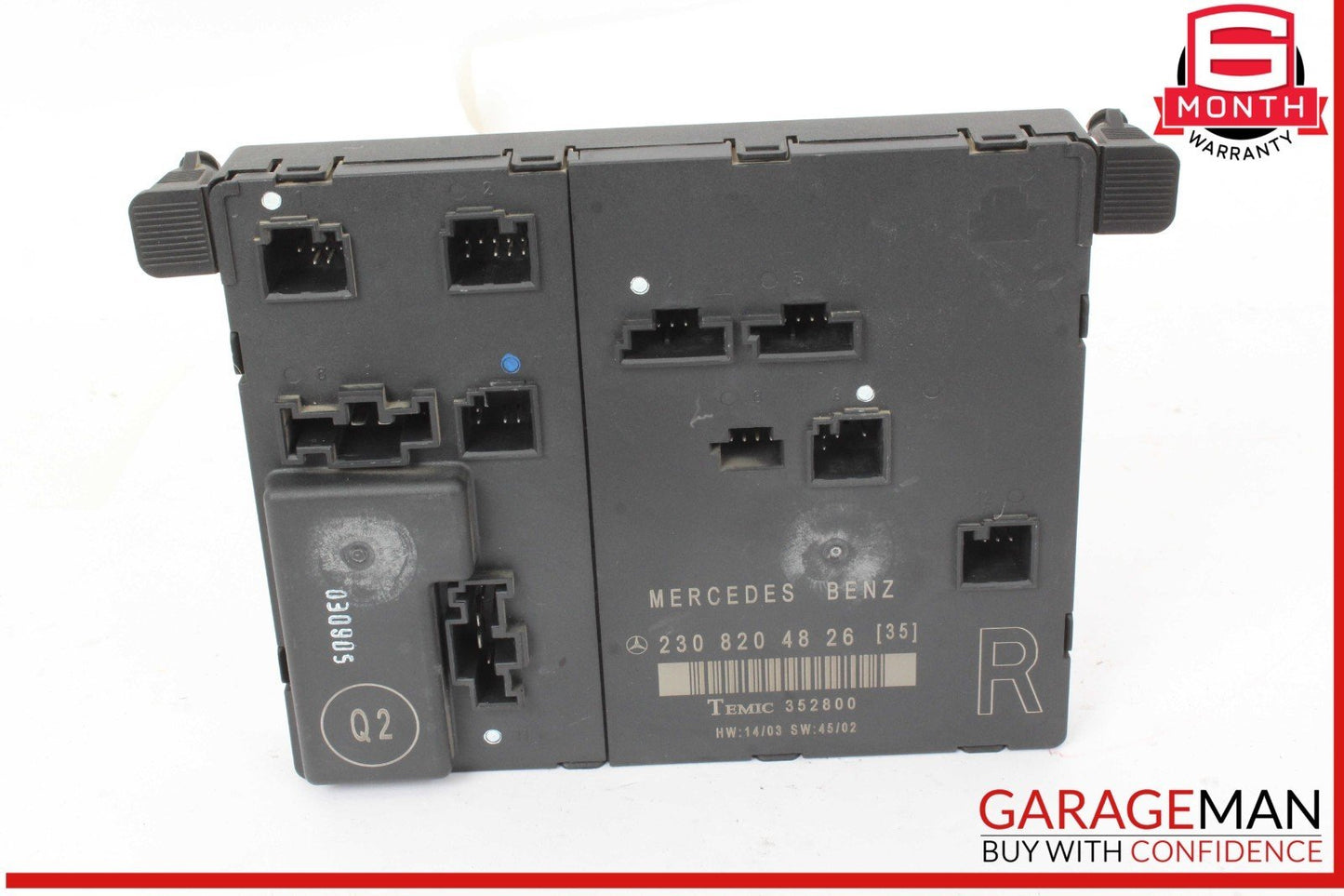 03-12 Mercedes R230 SL500 SL55 SL600 Front Right Side Door Control Module OEM