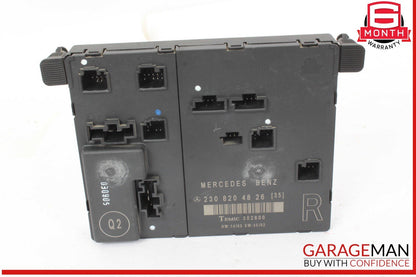 03-12 Mercedes R230 SL500 SL55 SL600 Front Right Side Door Control Module OEM