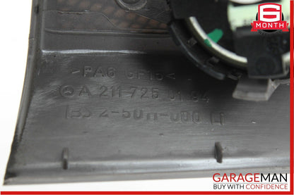03-09 Mercedes W211 E320 E350 E500 Front Left Side Tweeter Speaker Cover Gray
