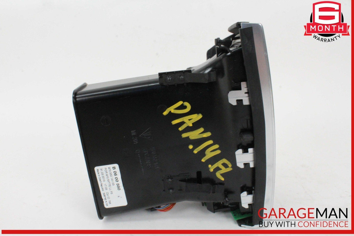 10-16 Porsche Panamera 970 E-Hybrid Front Left Center Dashboard AC Air Vent OEM