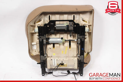 07-13 Mercedes W221 S600 Rear Right Recline Lower Bottom Seat Cushion Brown