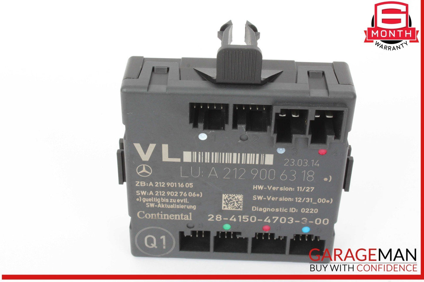 08-18 Mercedes W204 C250 CGI C300 Front Left Side Door Control Module Unit OEM