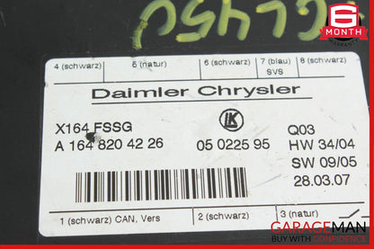 07-12 Mercedes X164 GL450 GL550 3rd Third Seat Row Power Folding Control Module