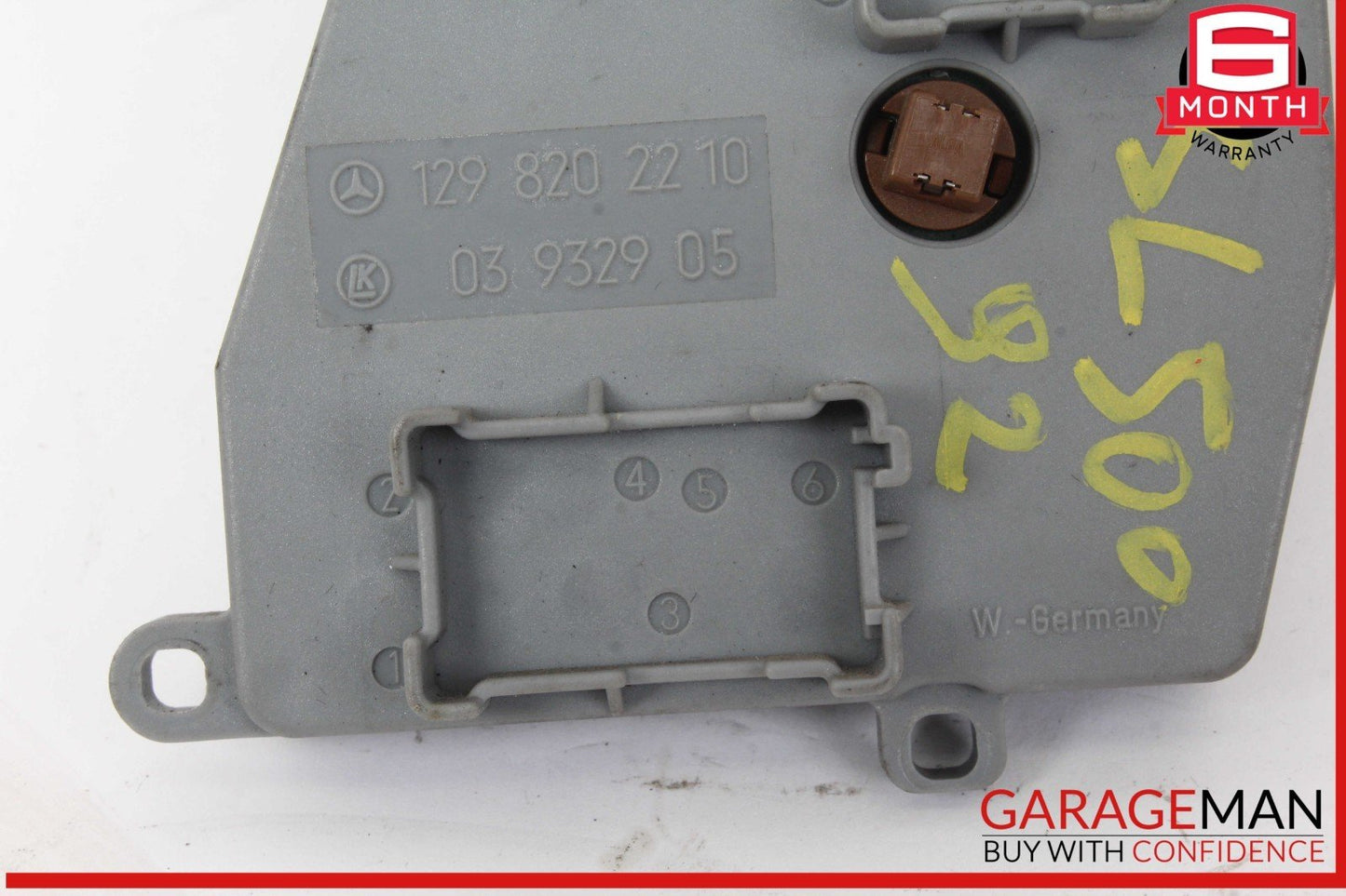 90-02 Mercedes R129 SL500 300SL Right Seat Control Switch Module 1298202210