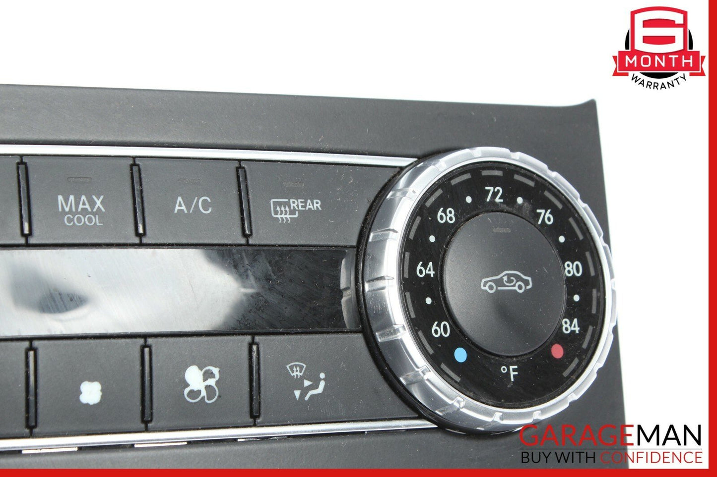12-14 Mercedes W204 C250 AC A/C Climate Temperature Heater Switch Control Panel