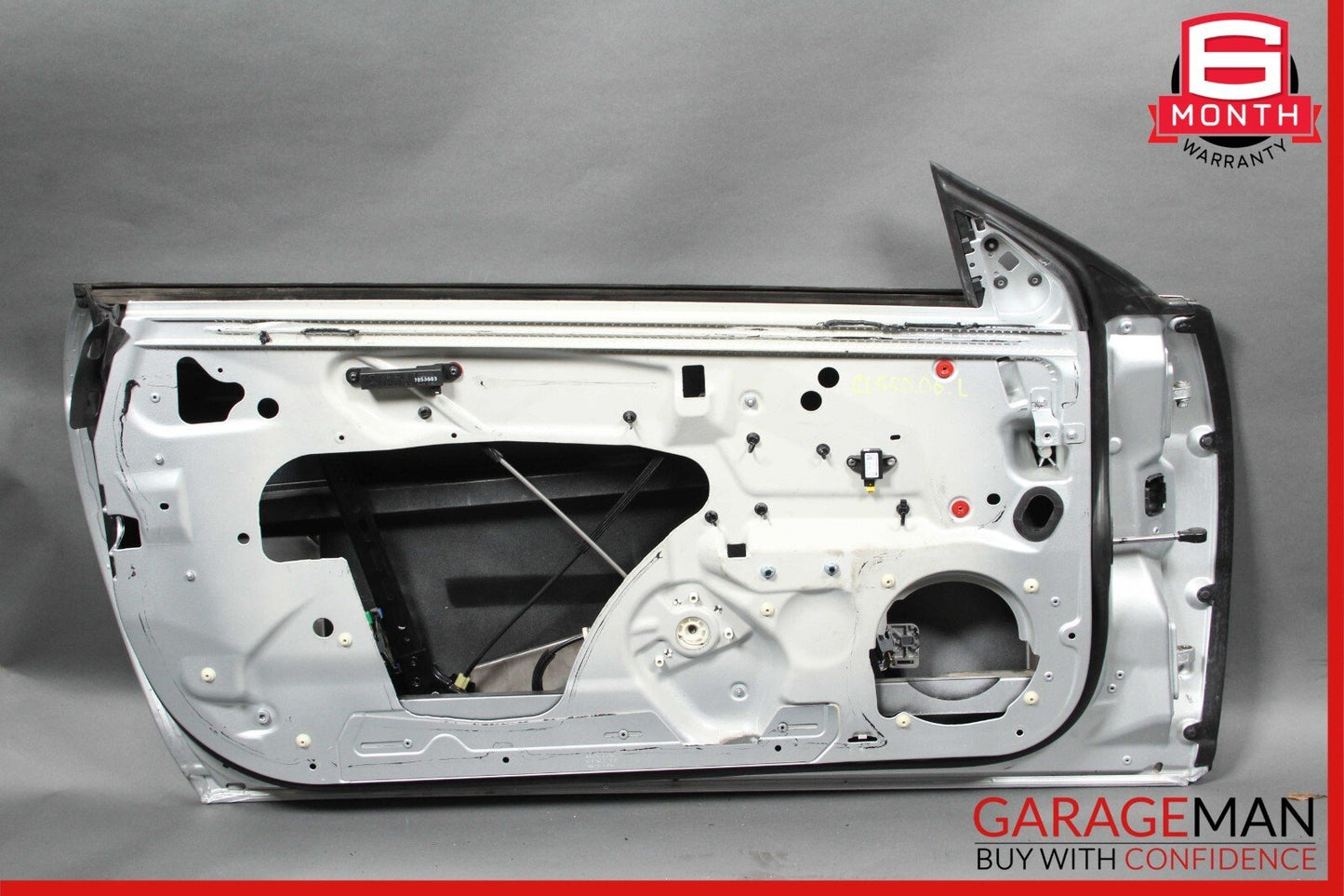 07-14 Mercedes W216 CL550 Front Left Driver Exterior Door Shell Panel Silver OEM