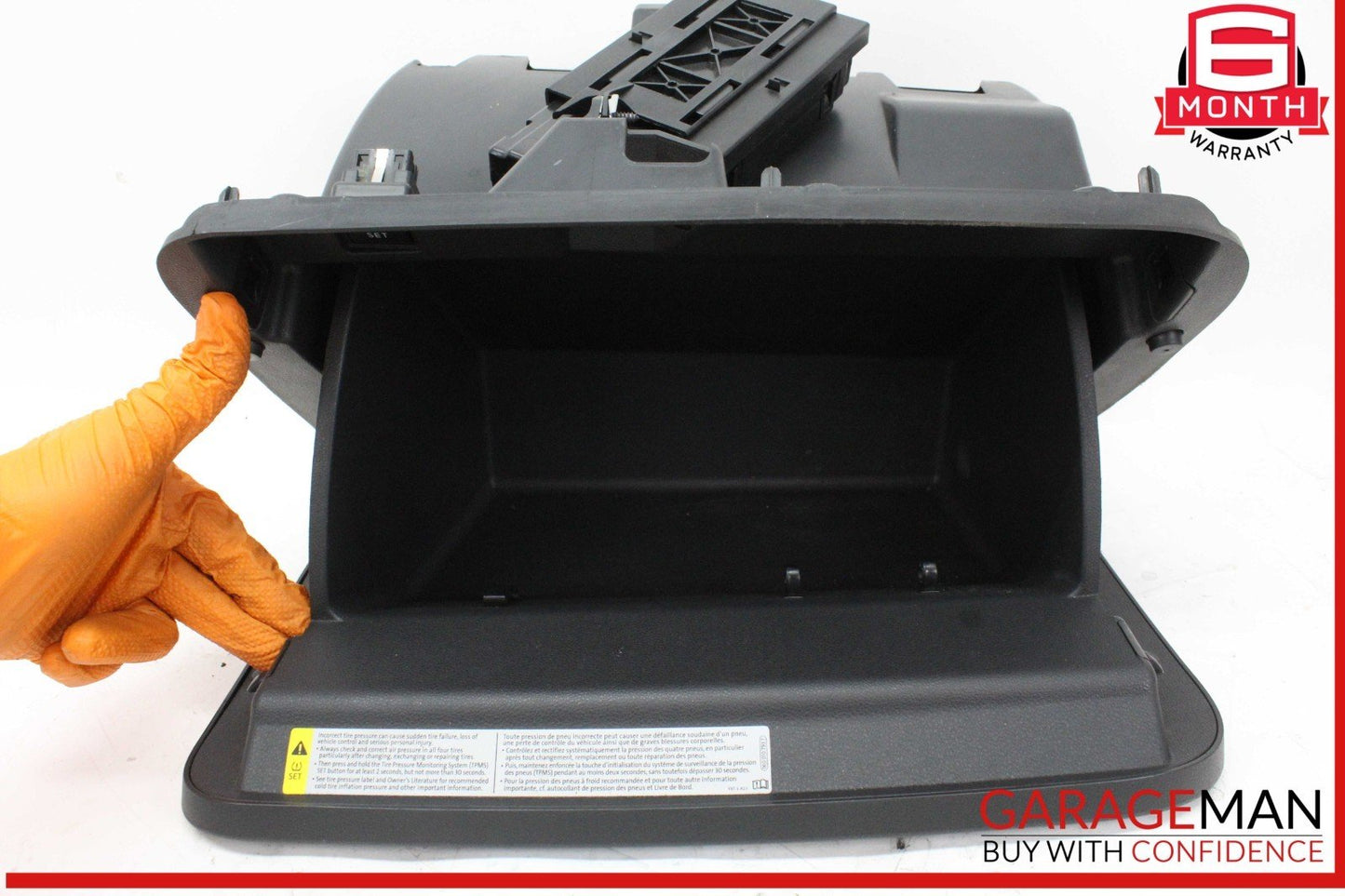 12-19 Volkswagen Beetle Front Right Side Glove Box Storage Compartment Black OEM