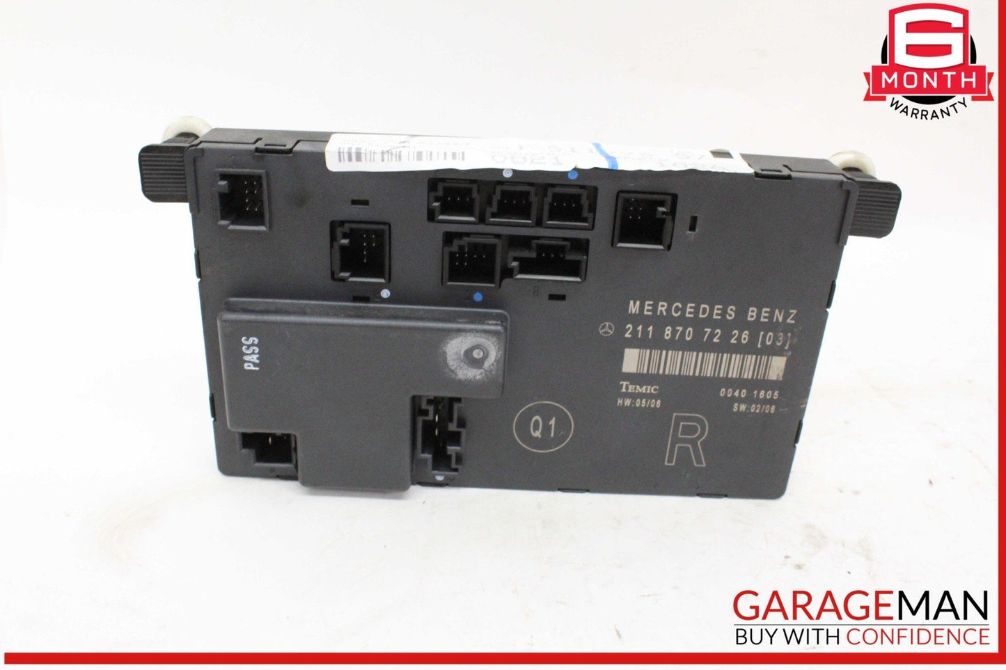 03-09 Mercedes W211 E320 CDI Front Right Passenger Side Door Control Module OEM