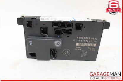 03-09 Mercedes W211 E320 CDI Front Right Passenger Side Door Control Module OEM