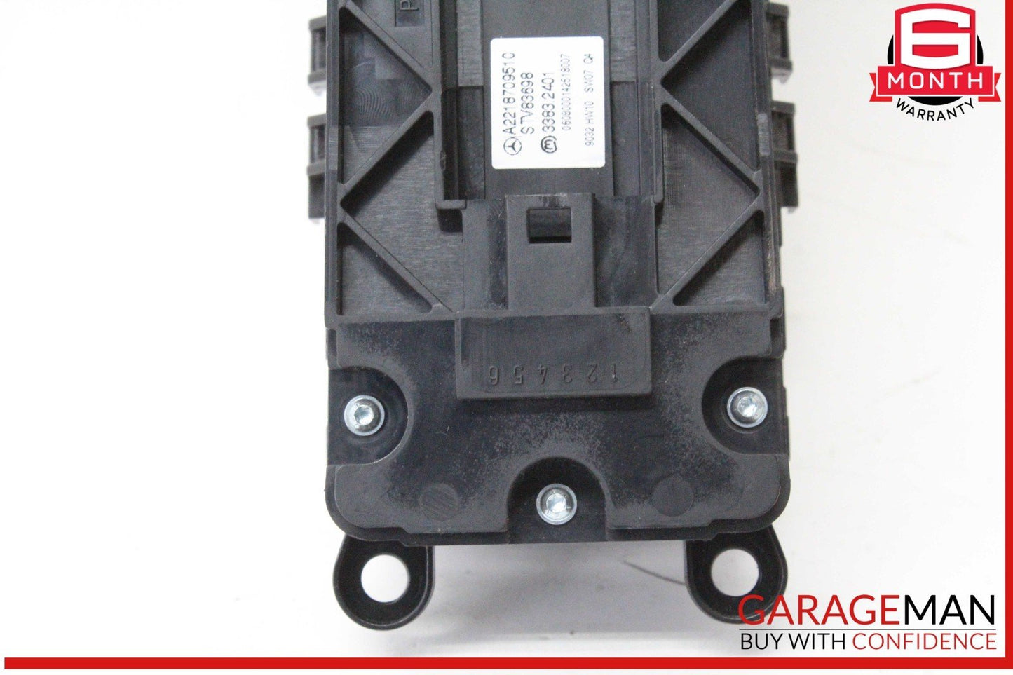 07-13 Mercedes W221 S550 S400 S600 Rear Left or Right Side Window Control Switch