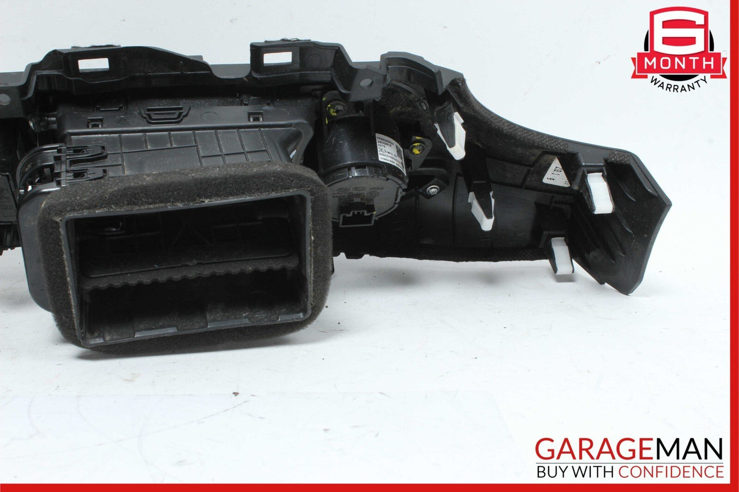 19-21 Genesis G70 Front Center Dash Dual A/C Air Vent Trim Panel Black OEM
