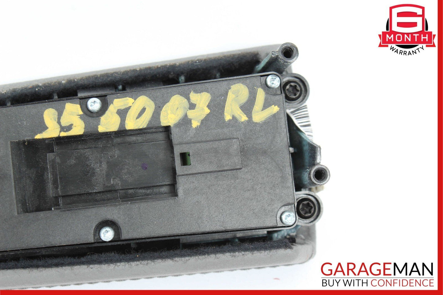 07-13 Mercedes W221 S550 Rear Left Side Door Window Switch Control Trim Gray OEM