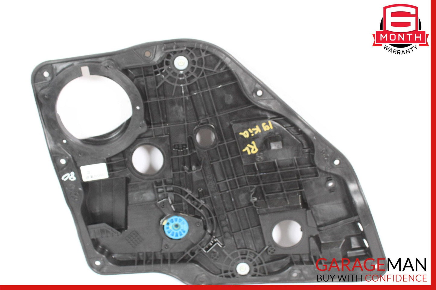 18-23 Kia Stinger Rear Left Side Door Window Regulator Plate Panel OEM