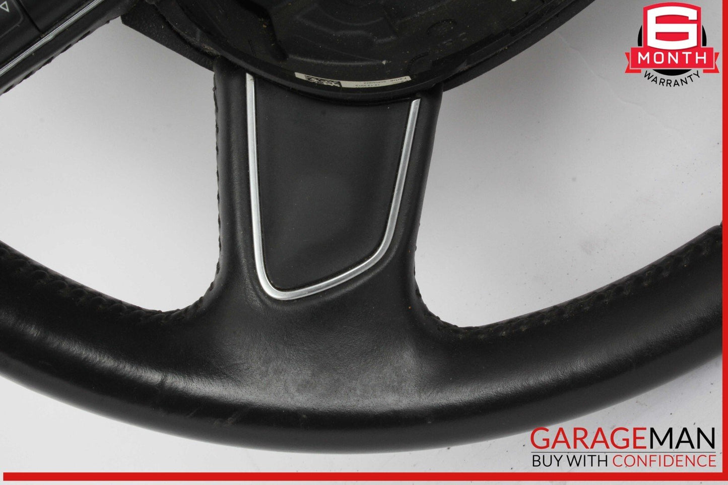13-16 Audi A4 Front Left Driver Side Steering Wheel Black 4L0419091AC OEM