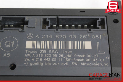 07-14 Mercedes W216 CL550 CL65 AMG Front Left Under Seat Control Module OEM