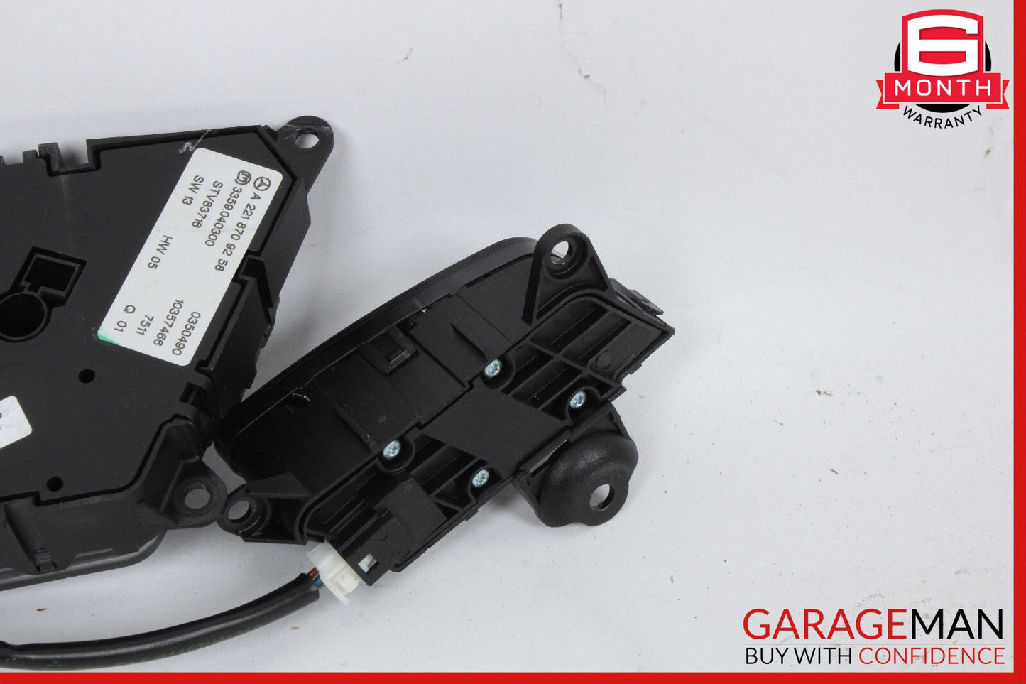 07-14 Mercedes W221 S550 Front Left Driver Seat Control Memory Switch OEM