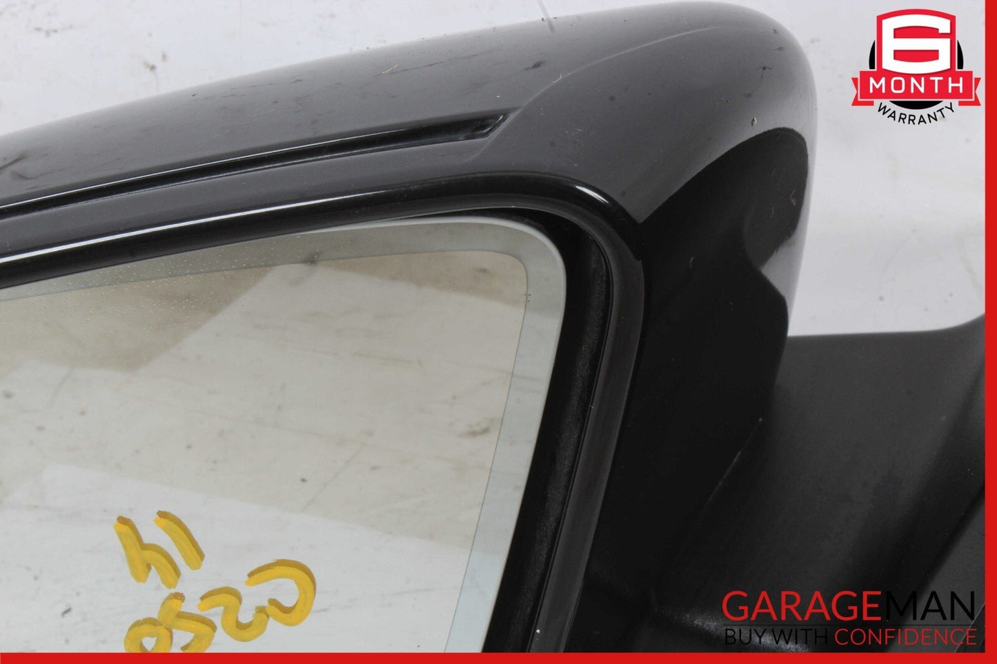 12-14 Mercedes W204 C250 C350 Front Left Side Mirror Rear View Door Black