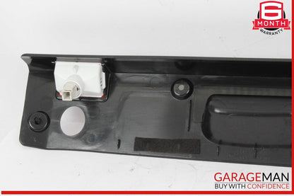 07-13 Mercedes W221 S550 S400 S63 AMG Trunk Lid Lock Latch Trim Cover Black
