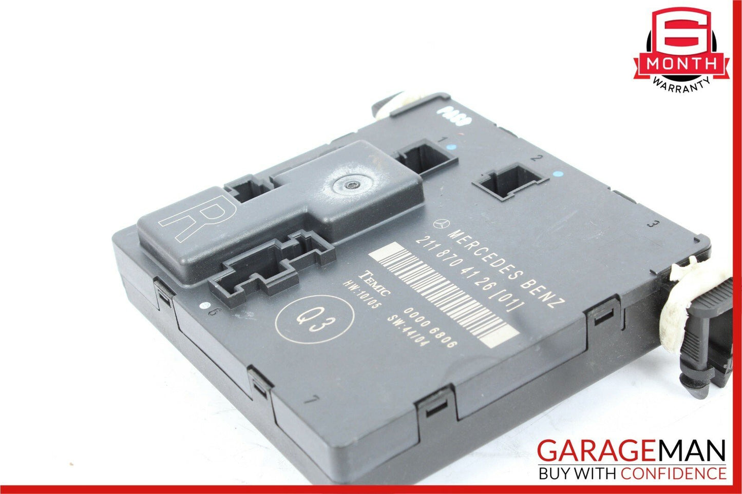 03-09 Mercedes W211 E350 E550 Rear Right Passenger Side Door Control Module Unit