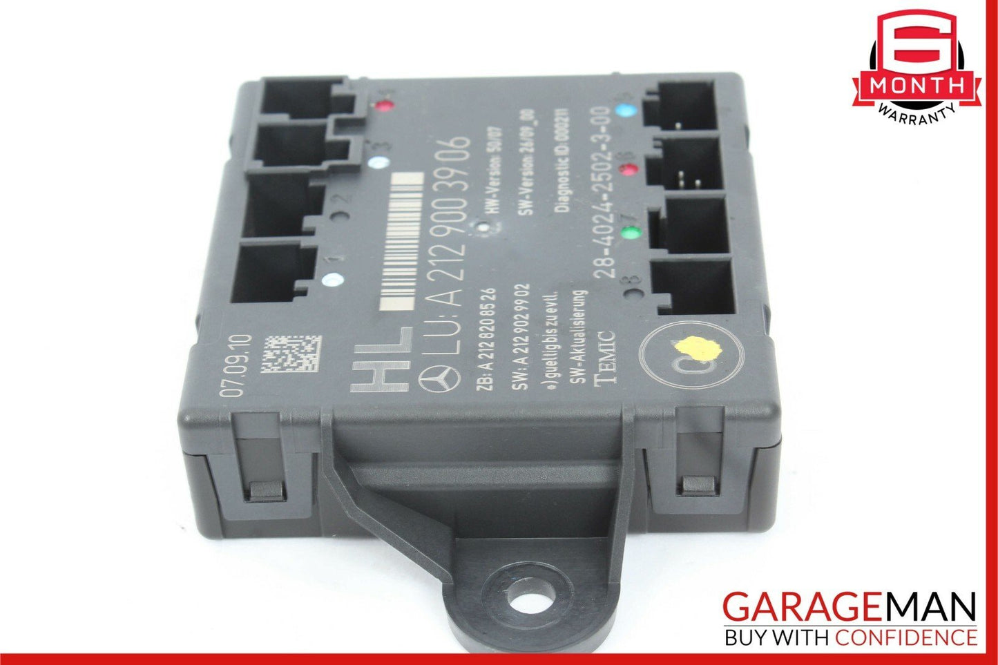 08-18 Mercedes W204 C250 C300 CLS550 Rear Left Side Door Control Module OEM