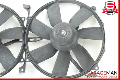 92-02 Mercedes R129 SL600 S600 CL600 Radiator Cooling Fan Motor Set of 2 Pc OEM