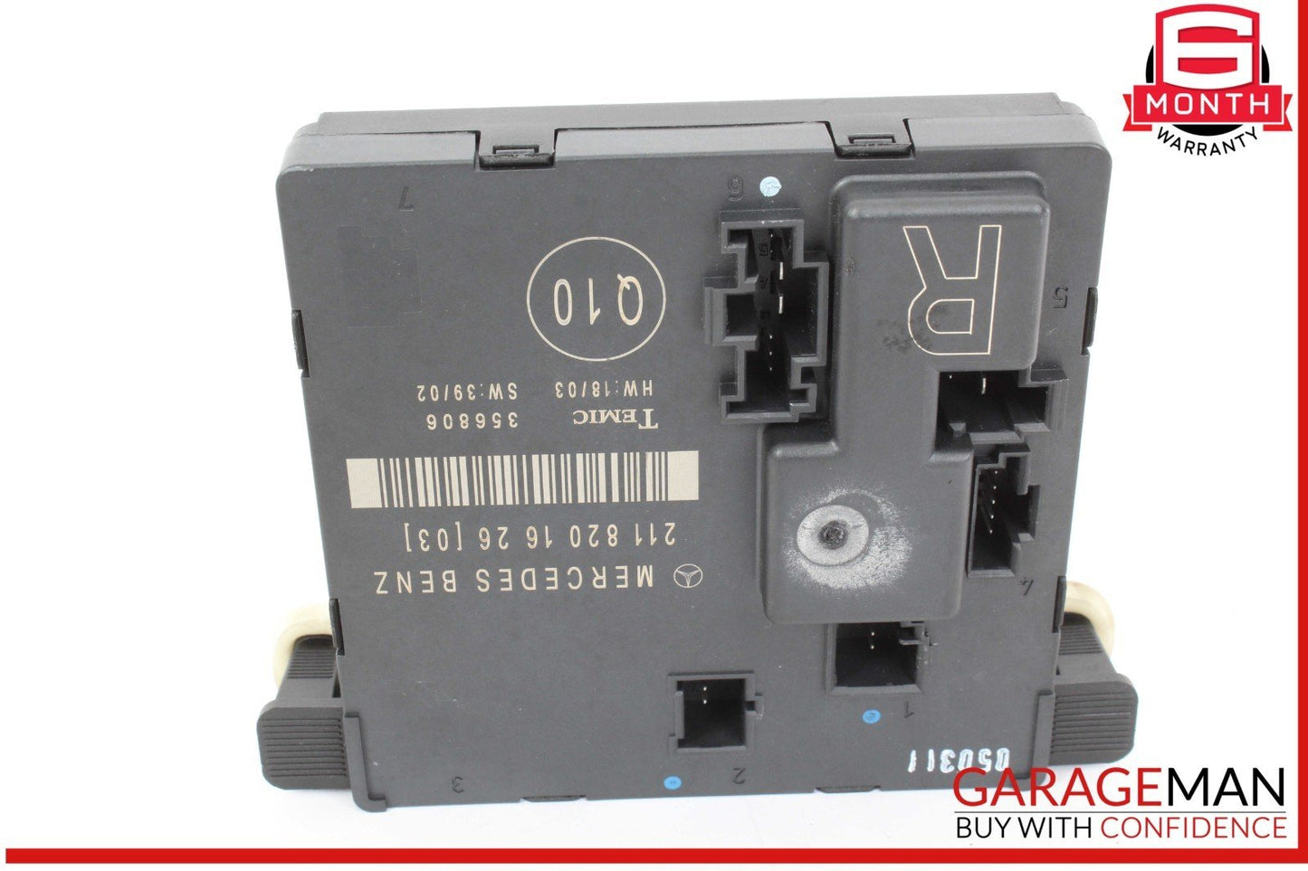 03-09 Mercedes W211 E350 E550 Rear Right Side Door Control Module Unit OEM