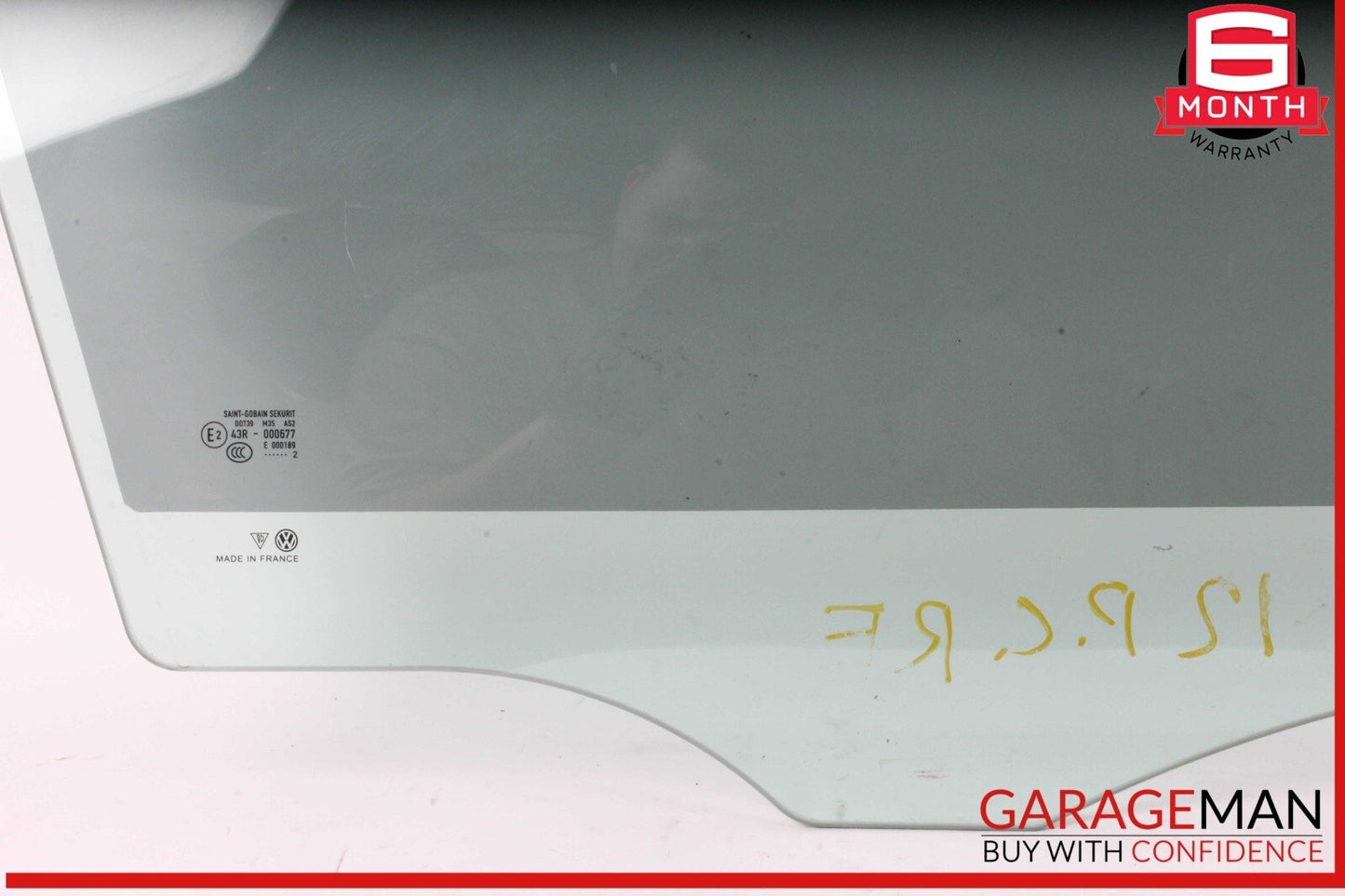 11-18 Porsche Cayenne 958 Front Right Passenger Side Door Window Auto Glass OEM