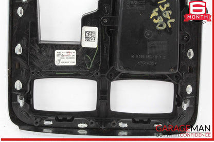 12-19 Mercedes X166 GL450 4MATIC Center Console Bezel Trim Black OEM