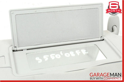 07-13 Mercedes CL600 S550 Front Right Sun Visor Sunvisor Shade Cover Suede Grey